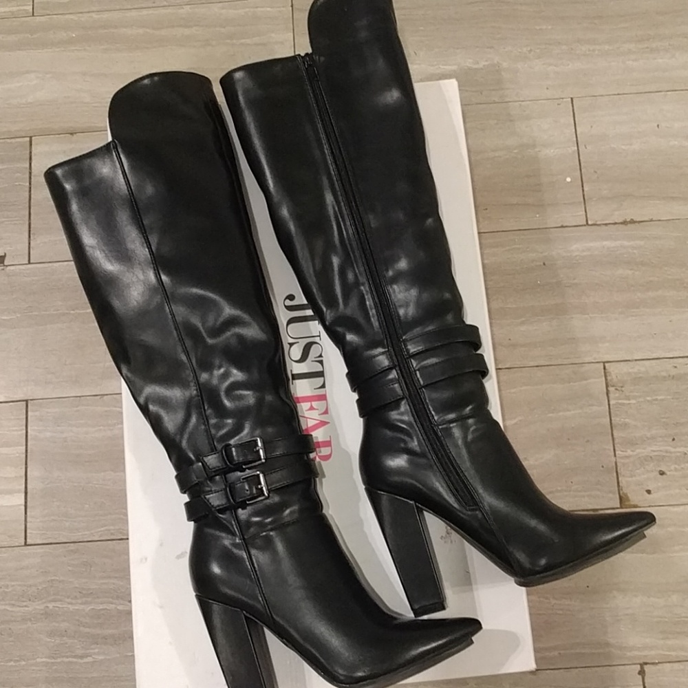 Black boots